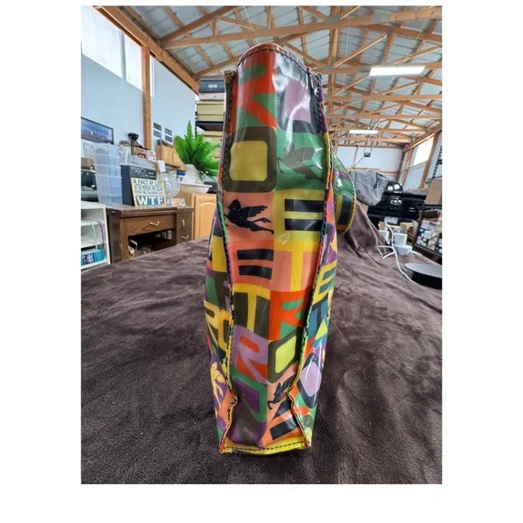 Colorful ETRO Women's Tote Bag Rare! - Picture 3 of 9